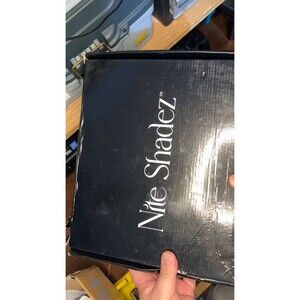 nite shade unused, beat up box but never unfolded